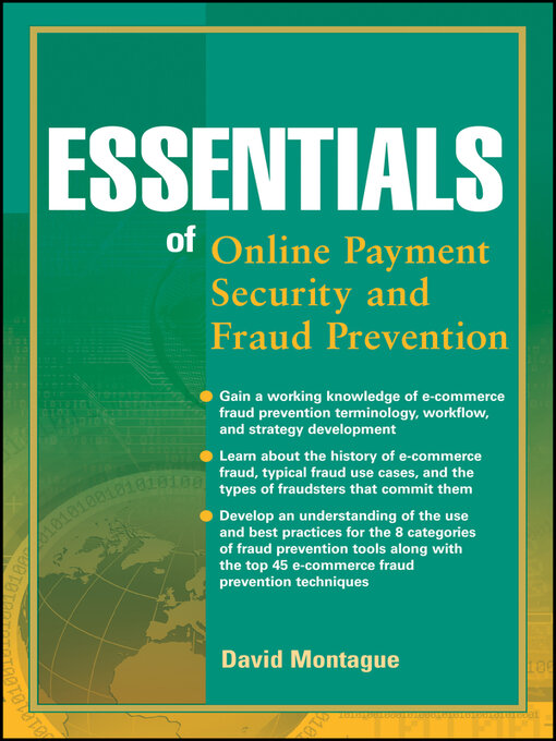 Cover image for Essentials of Online payment Security and Fraud Prevention